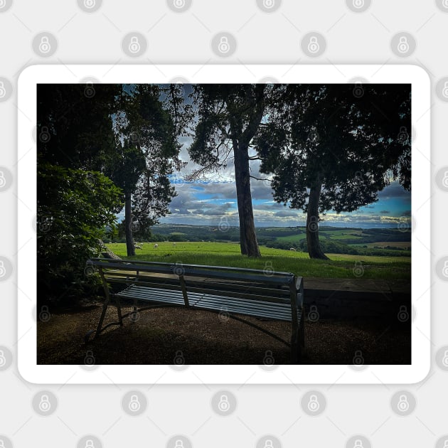 Yorkshire Bench Sticker by Graz-Photos